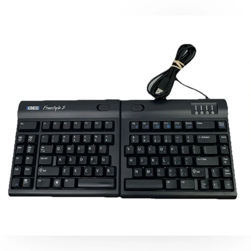 Kinesis Freestyle 2 Ergonomic Keyboard ( US Layout) KB800 Model: KB800PBUS